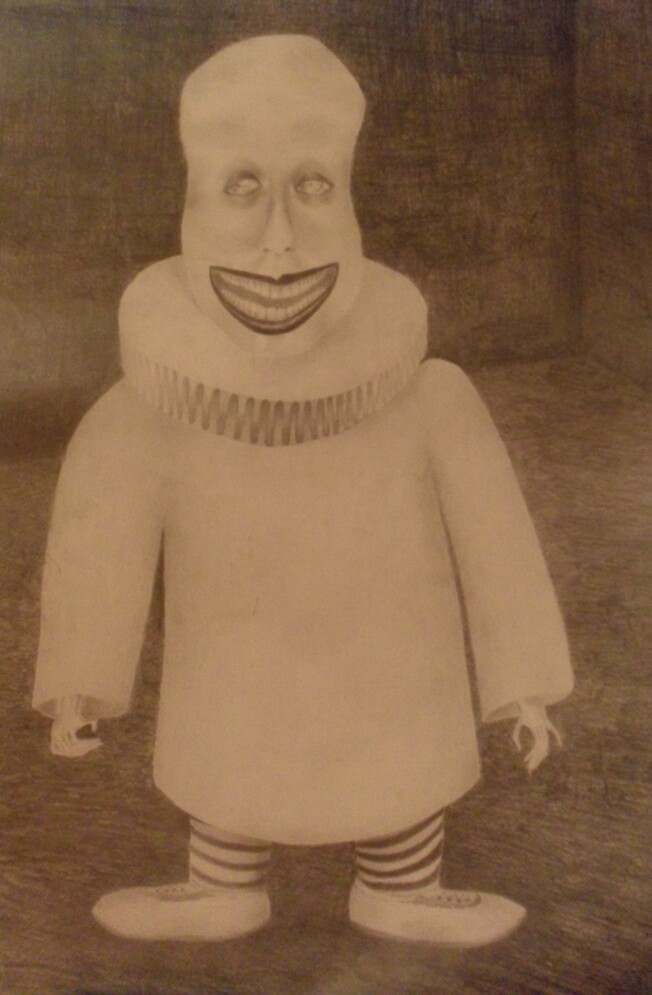 Белый клоун