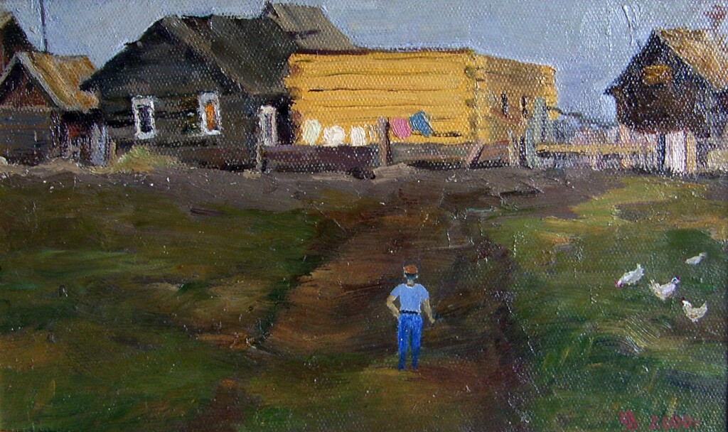 Деревня в Забайкалье.