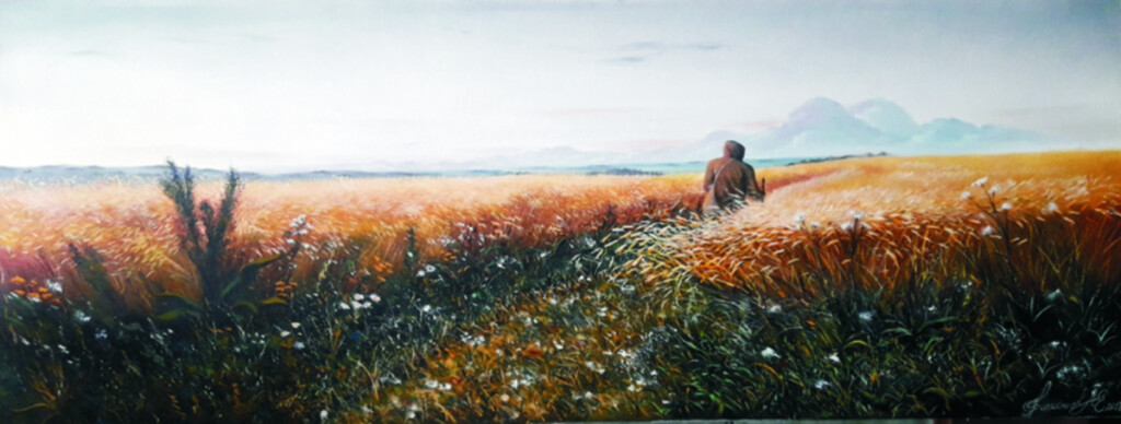 Дорога в Ржи Г. И. Мясоедова