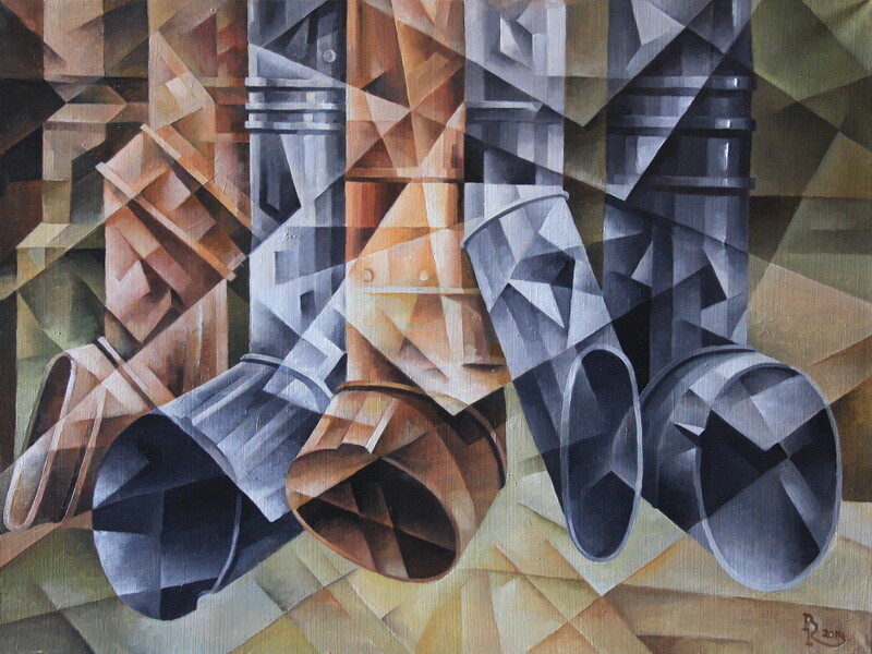 Флейта водосточных труб. Кубофутуризм