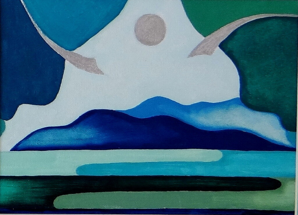 Диптих "Двое" правая сторона "Молчание"