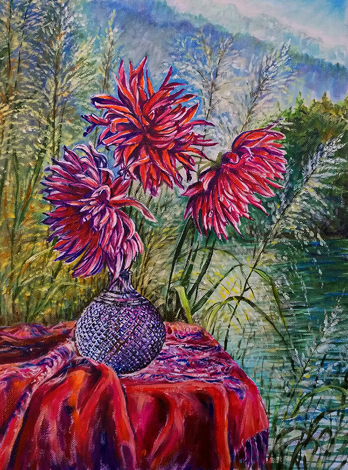 Букет у воды