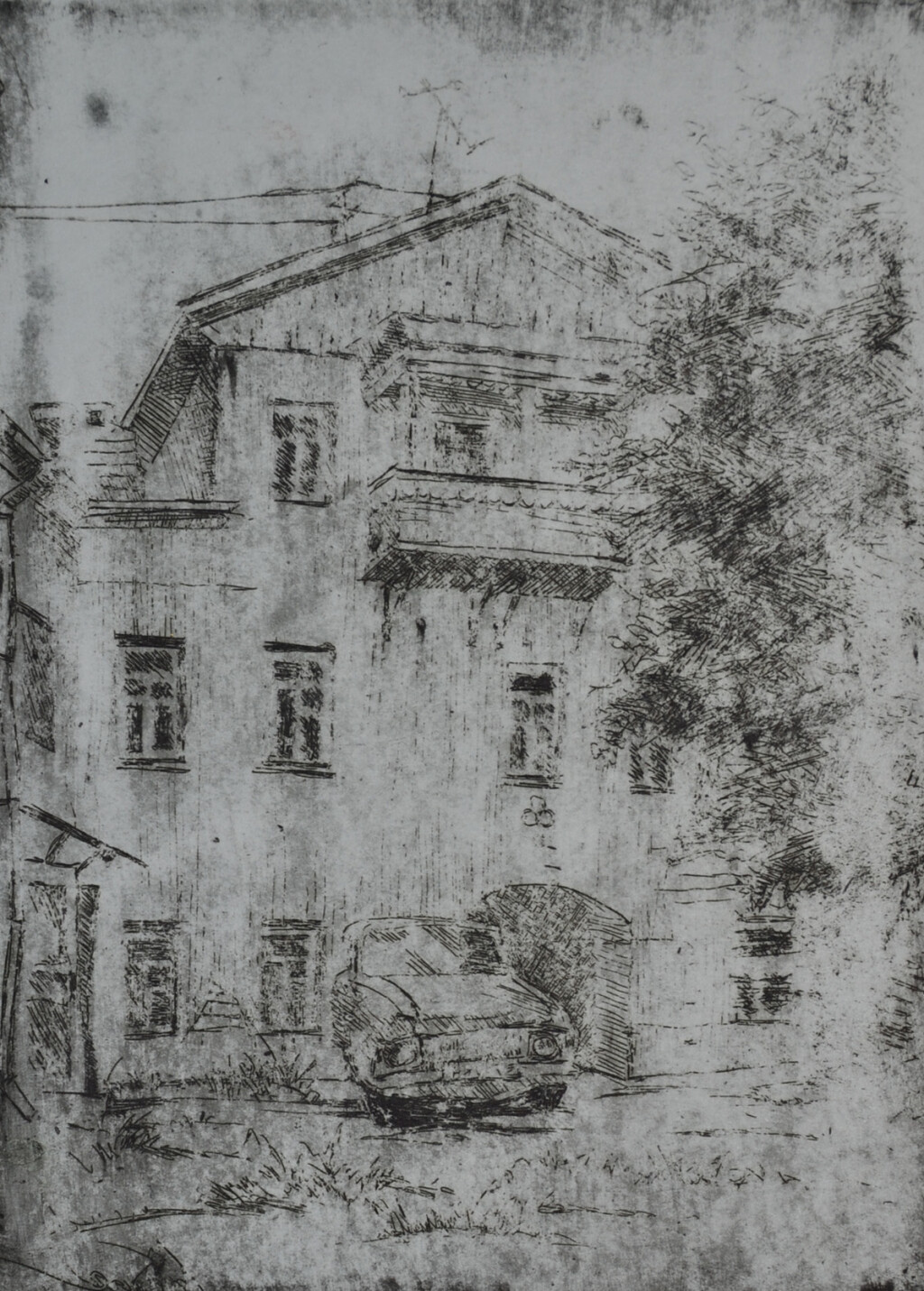 У парадного