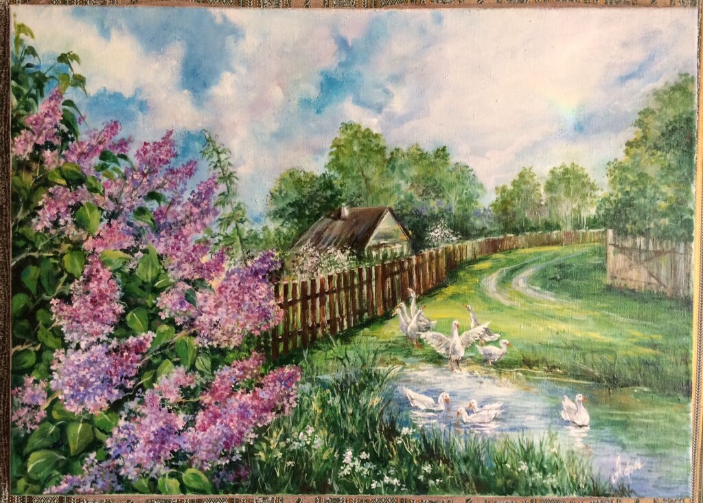 Деревенский пейзаж