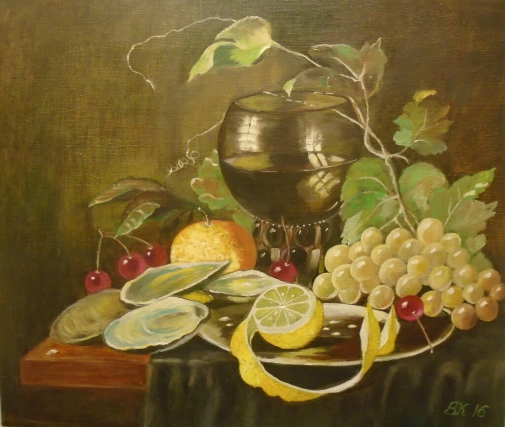 Натюрморт с устрицами