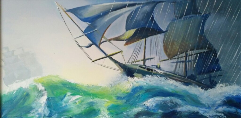 Летящий по волнам