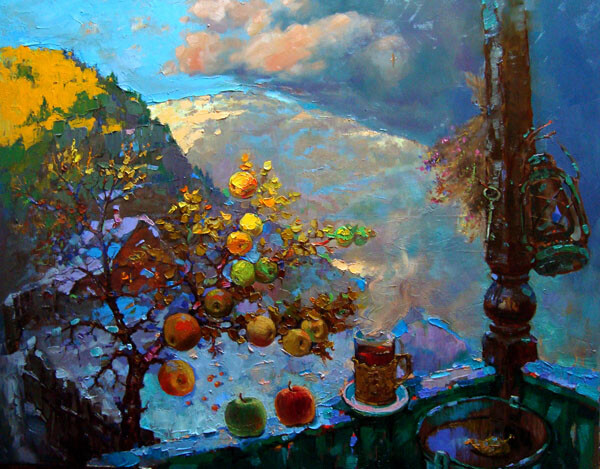 Снег выпал ночью