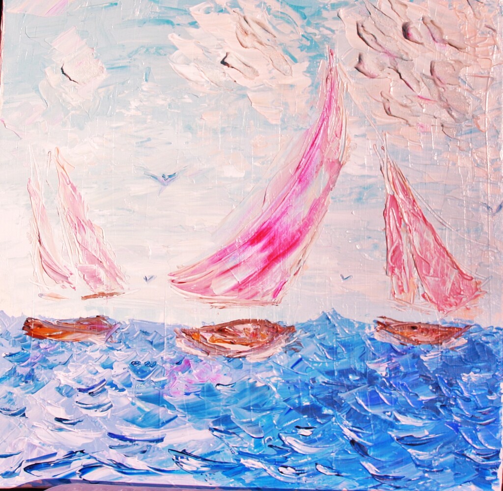 глубокое синее море