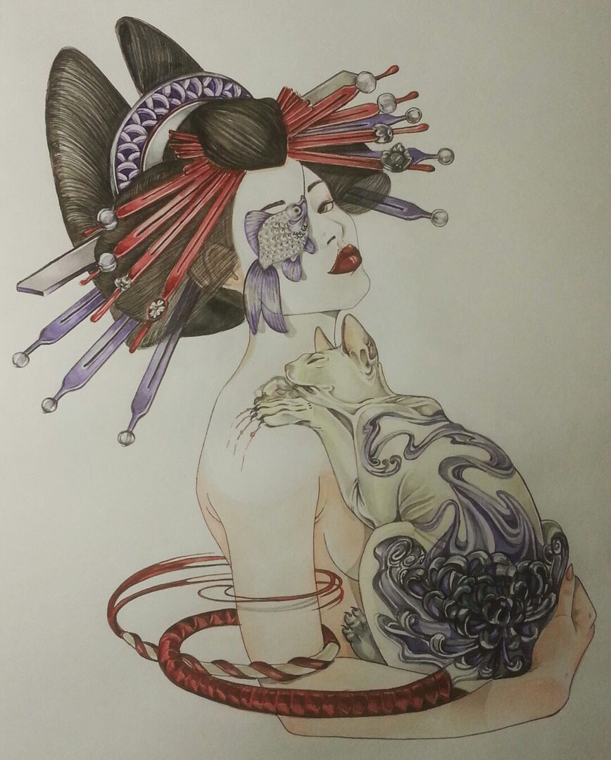 Гейша и сфинкс