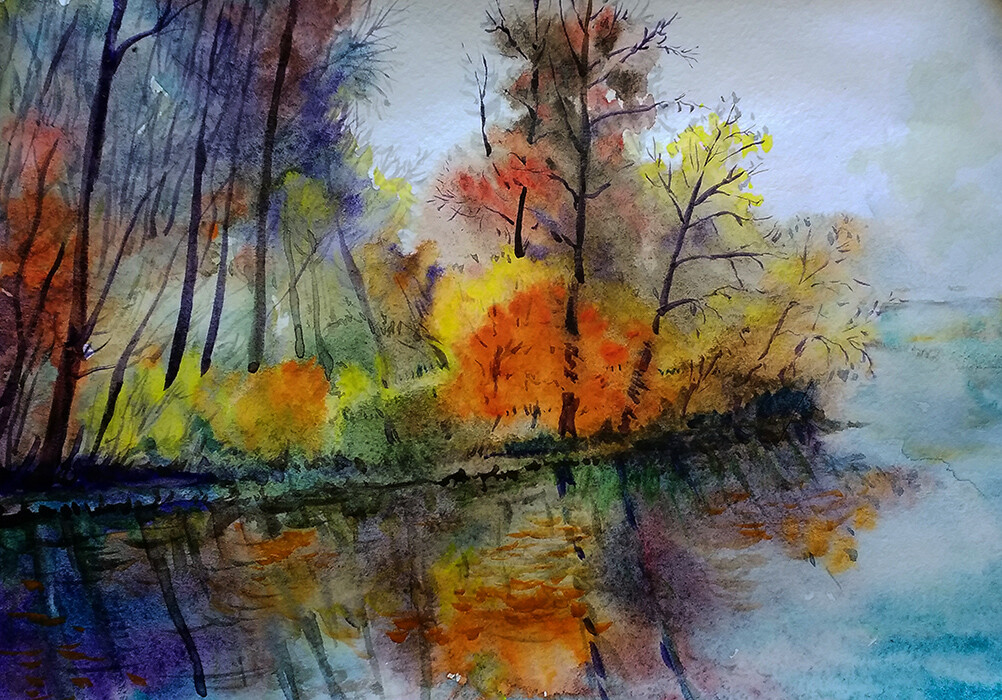 Осень у воды