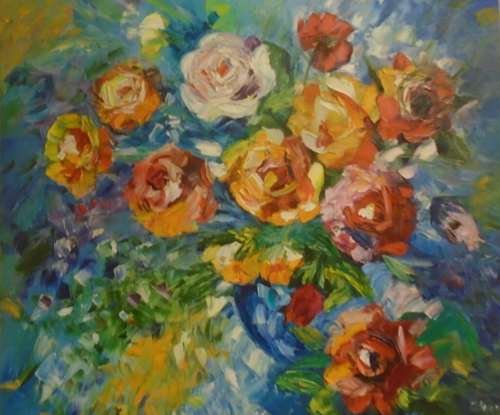 Яркий букет