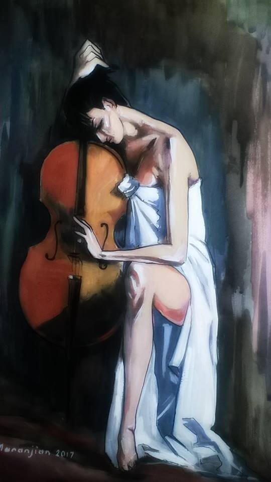 Виолончелистка