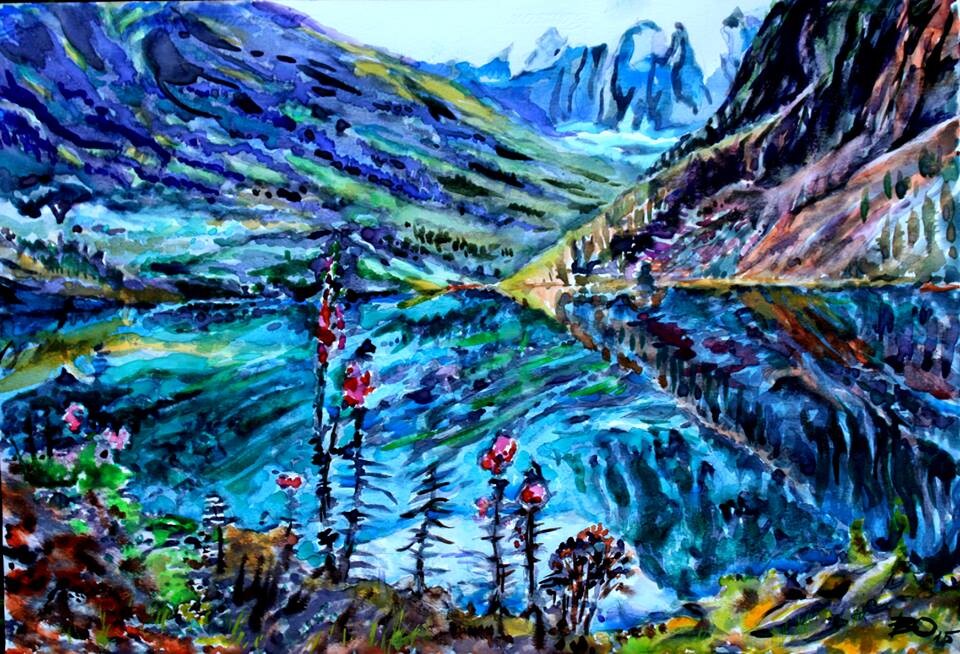 Горное озеро (1)