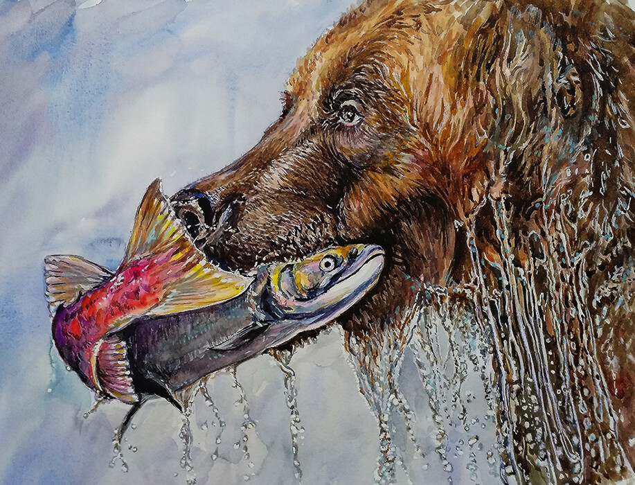 Не намокнешь , не поешь