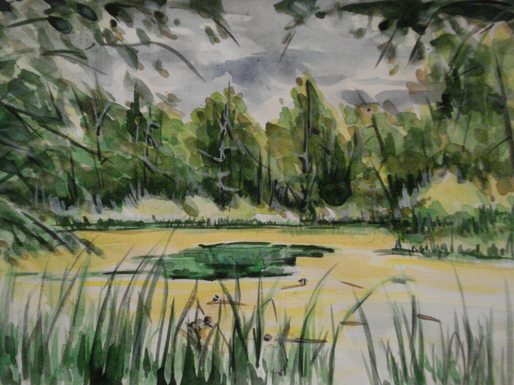 летний пейзаж