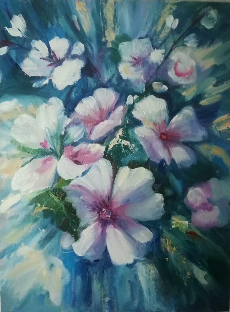 Белые цветы