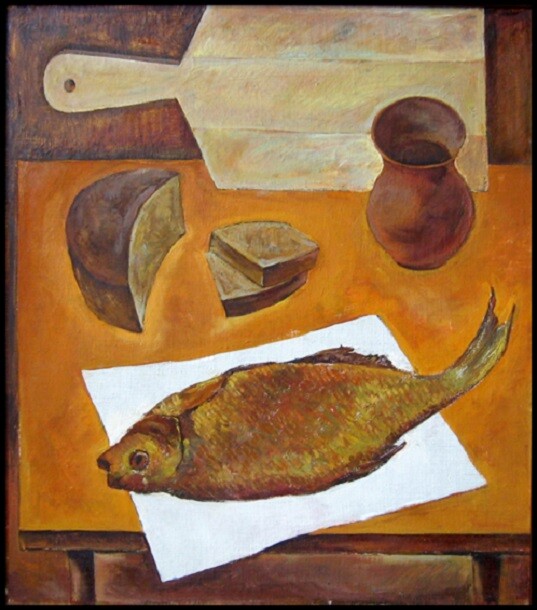 Натюрморт с рыбой