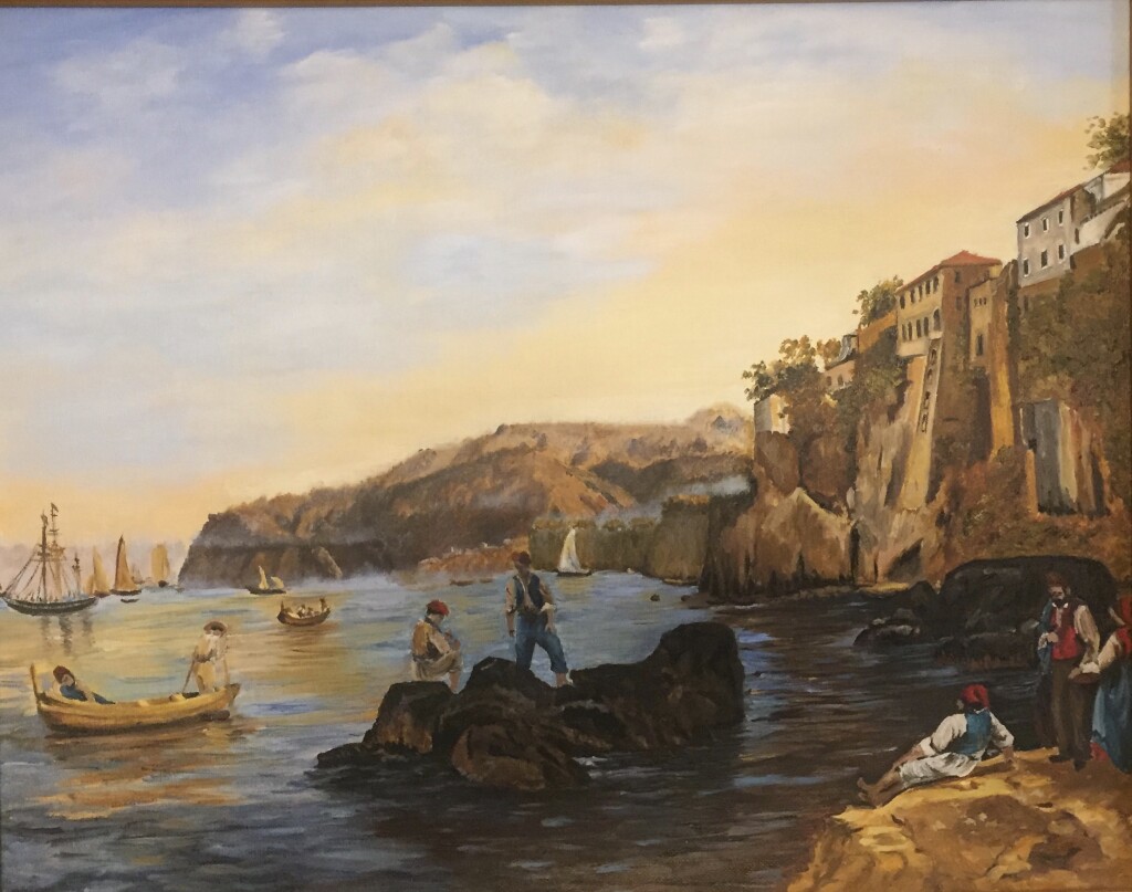 Малая гавань в Сорренто близ Неаполя