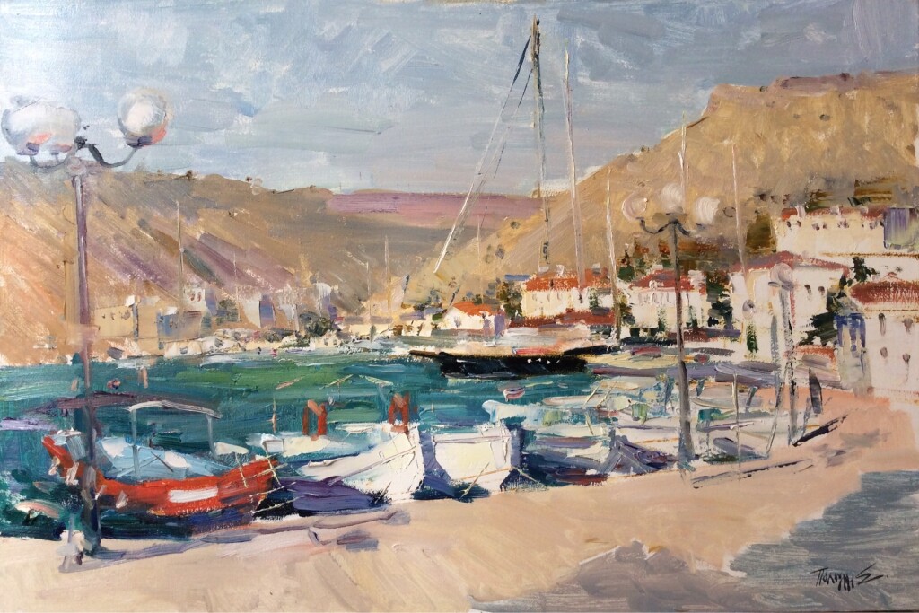 Балаклава. Лодки у причала.