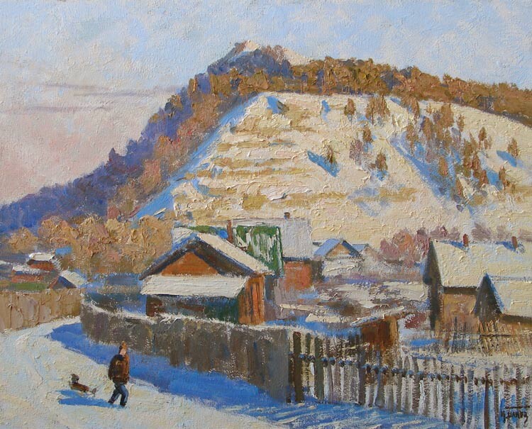 Жигули. Зима в Бахиловой поляне