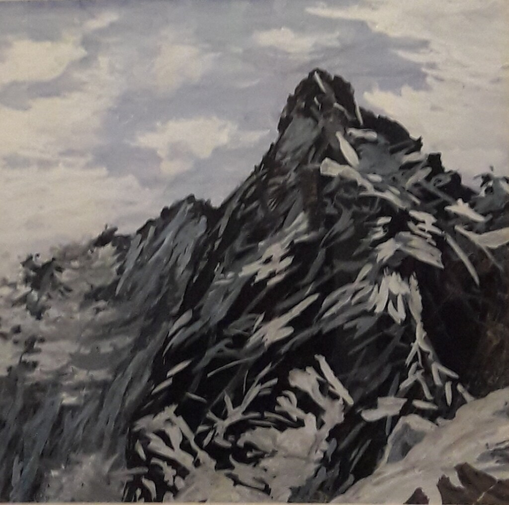 Горы. зимний пейзаж