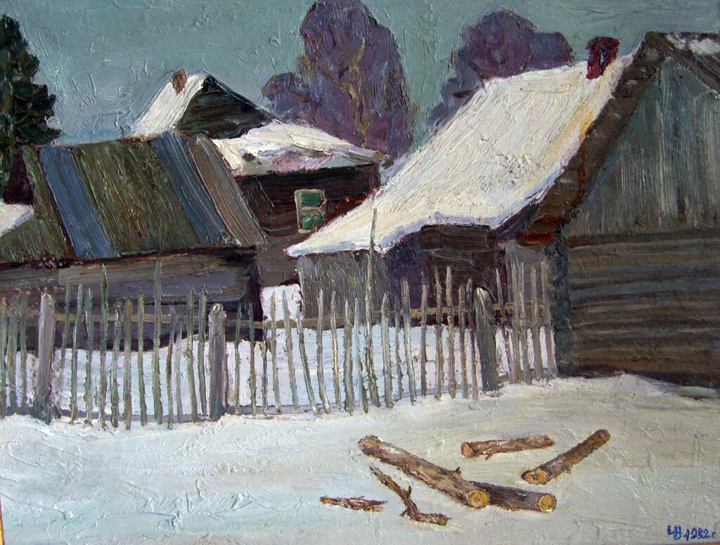 Деревня Красный Чикой. Забайкалье.