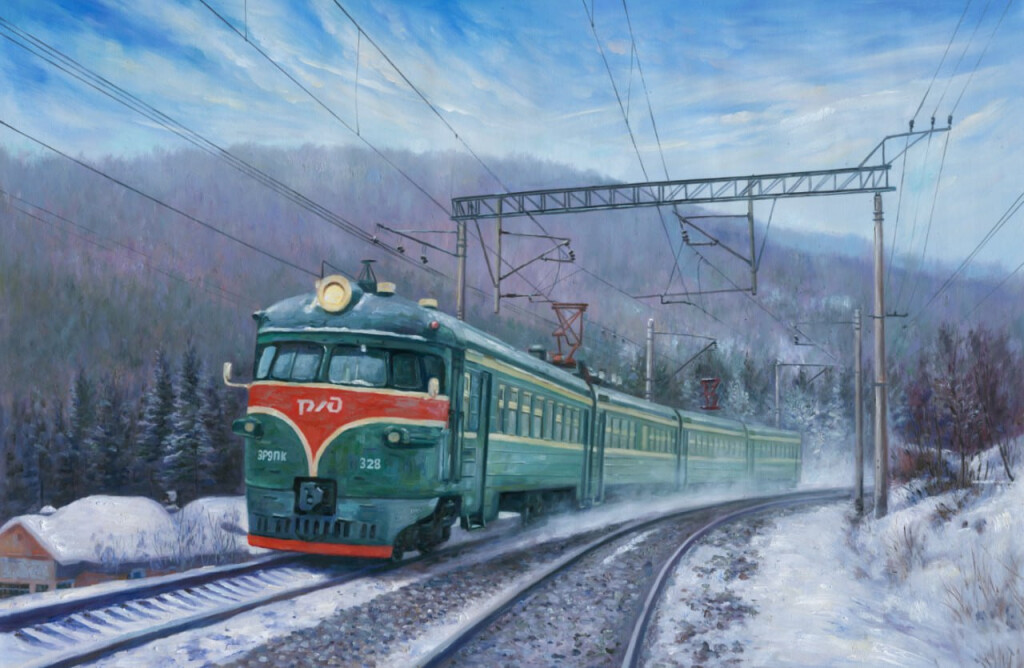 Турист во времени. Электропоезд ЭР9ПК