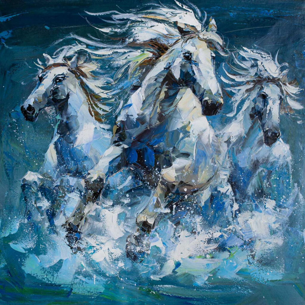 Лошади. Бегущий Свет