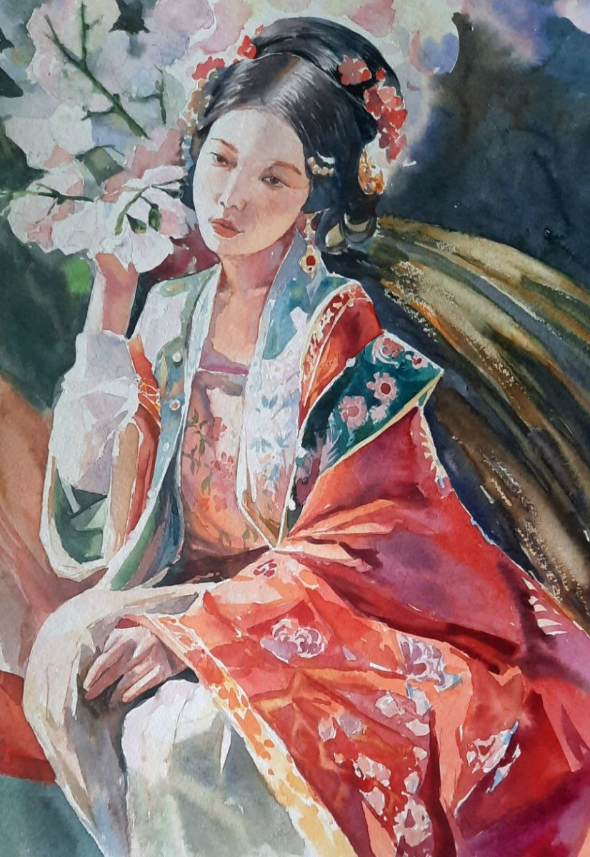 "Ветви вдохновения/Восточные узоры"