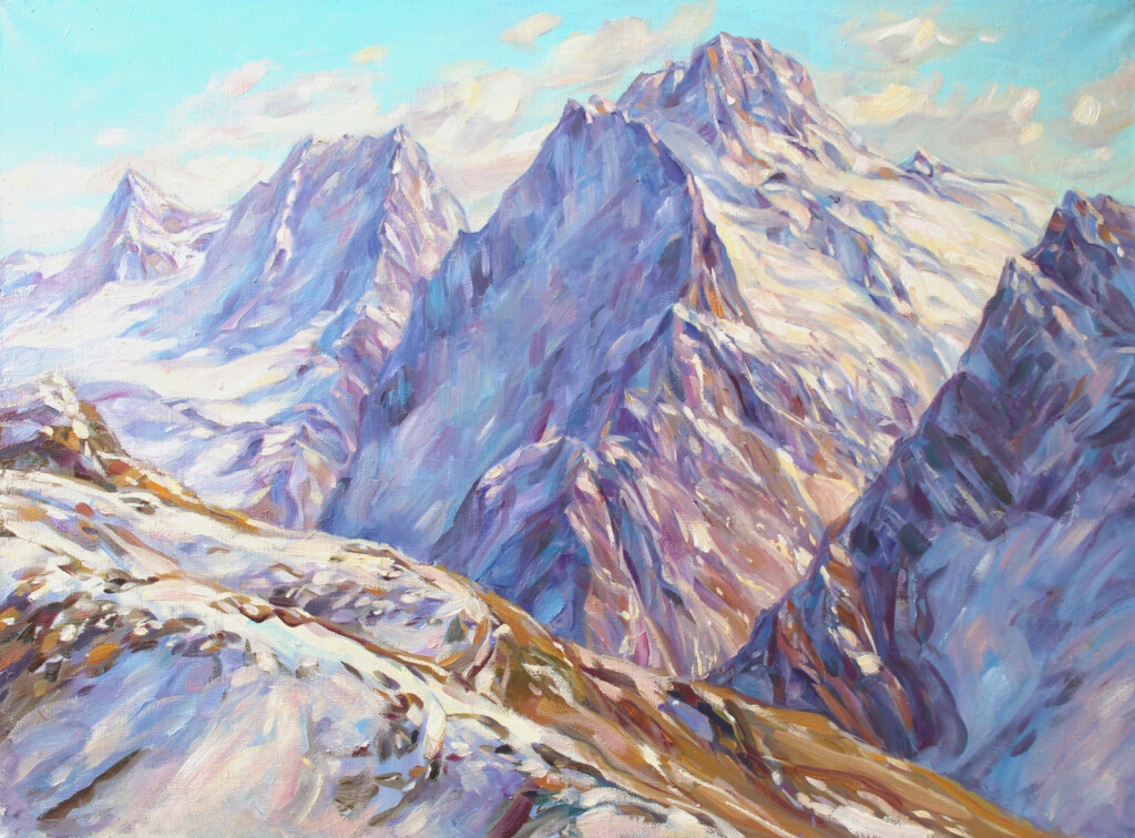 Домбай. Утро