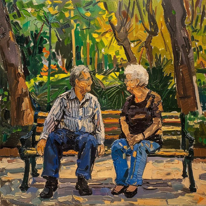 Пожилая пара