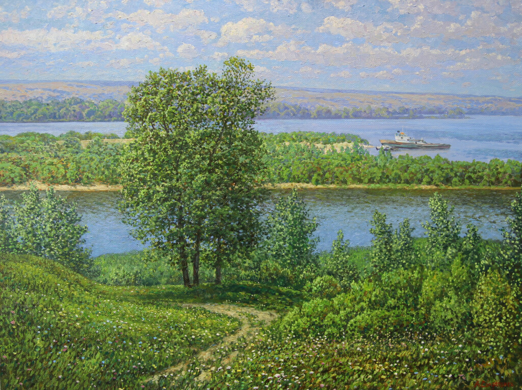 Летний день на Волге