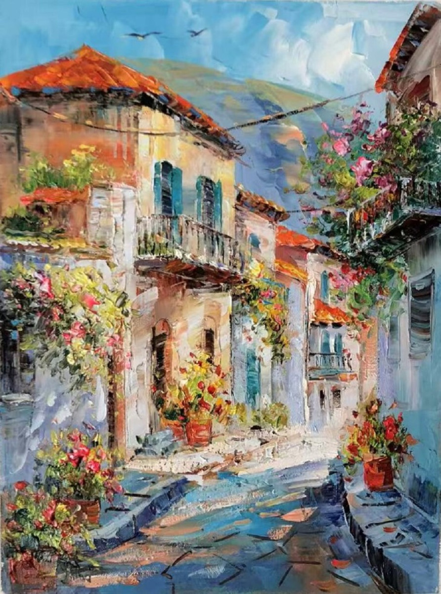 Гуляет по улице солнце