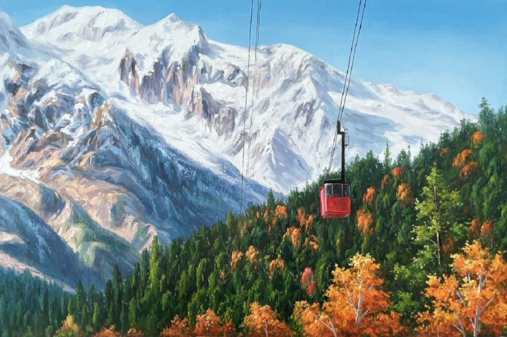 Домбай: от золотых лесов до снежных вершин