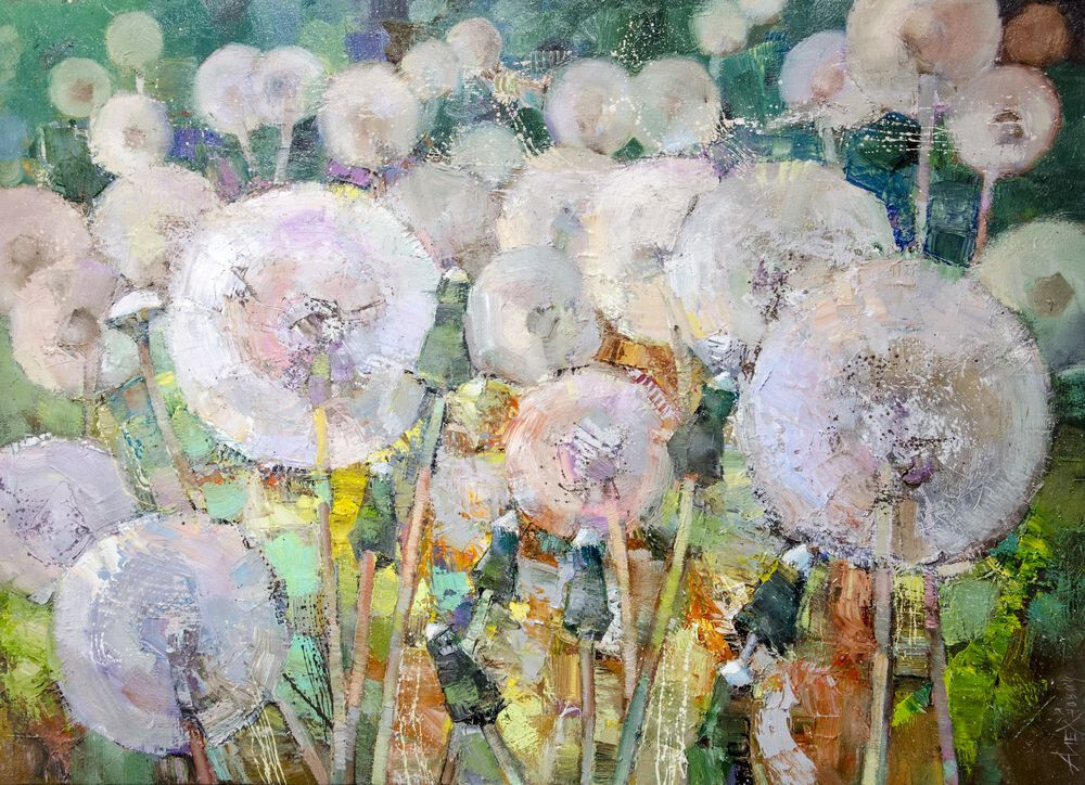 Полевые одуванчики