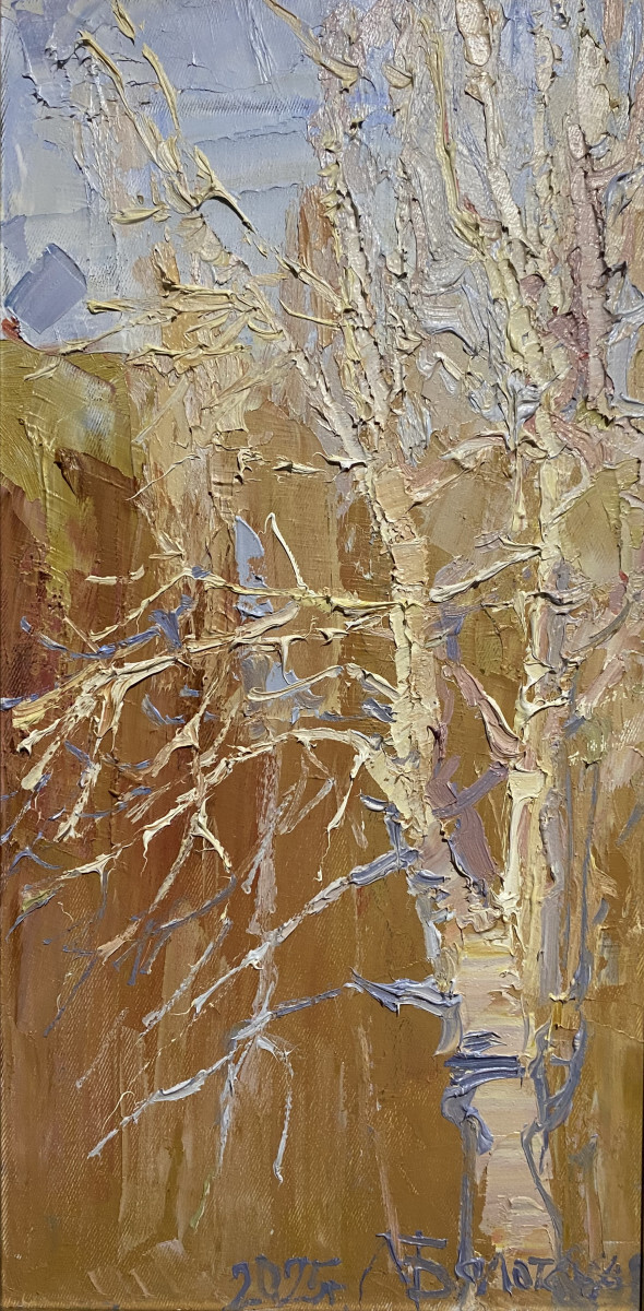 Весенние березы