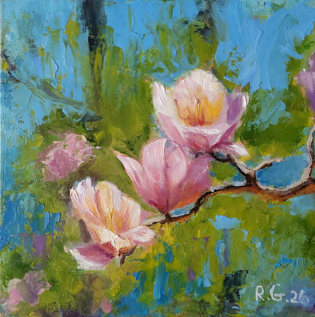 Солнечная магнолия (Солнечный голубой)