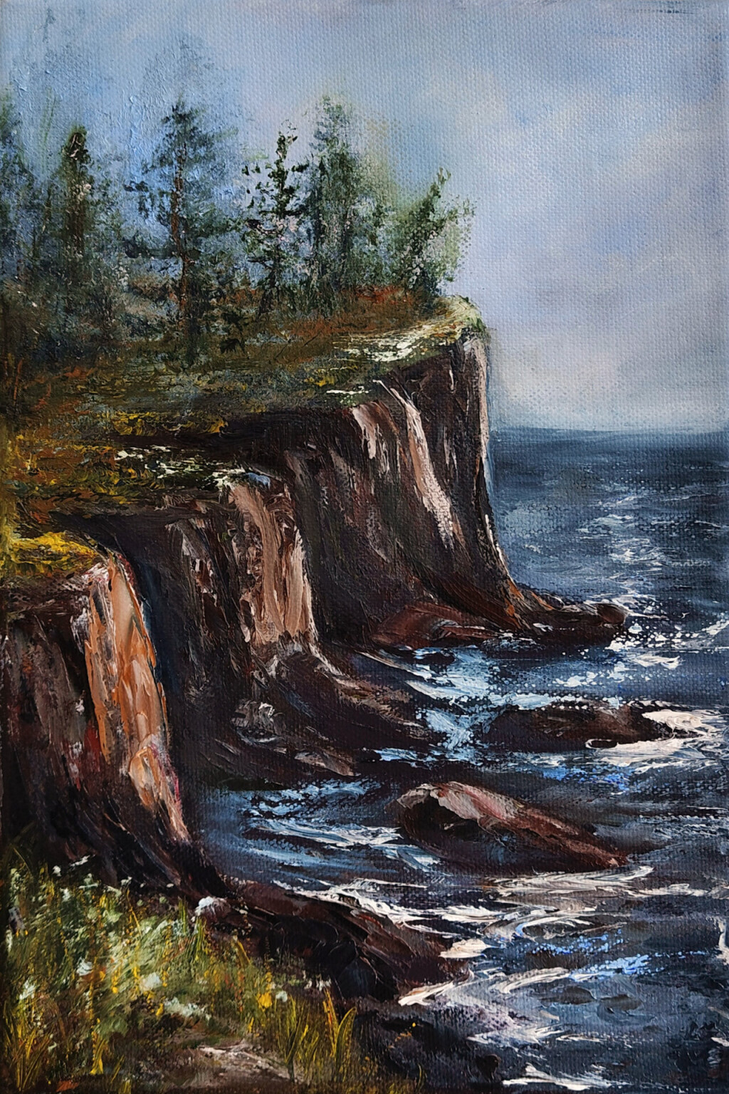 Скалистый берег