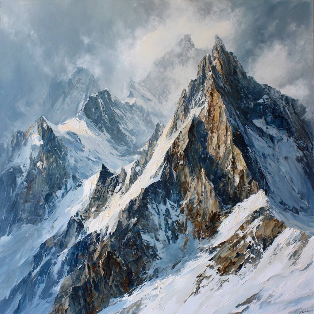 Величие снежных вершин