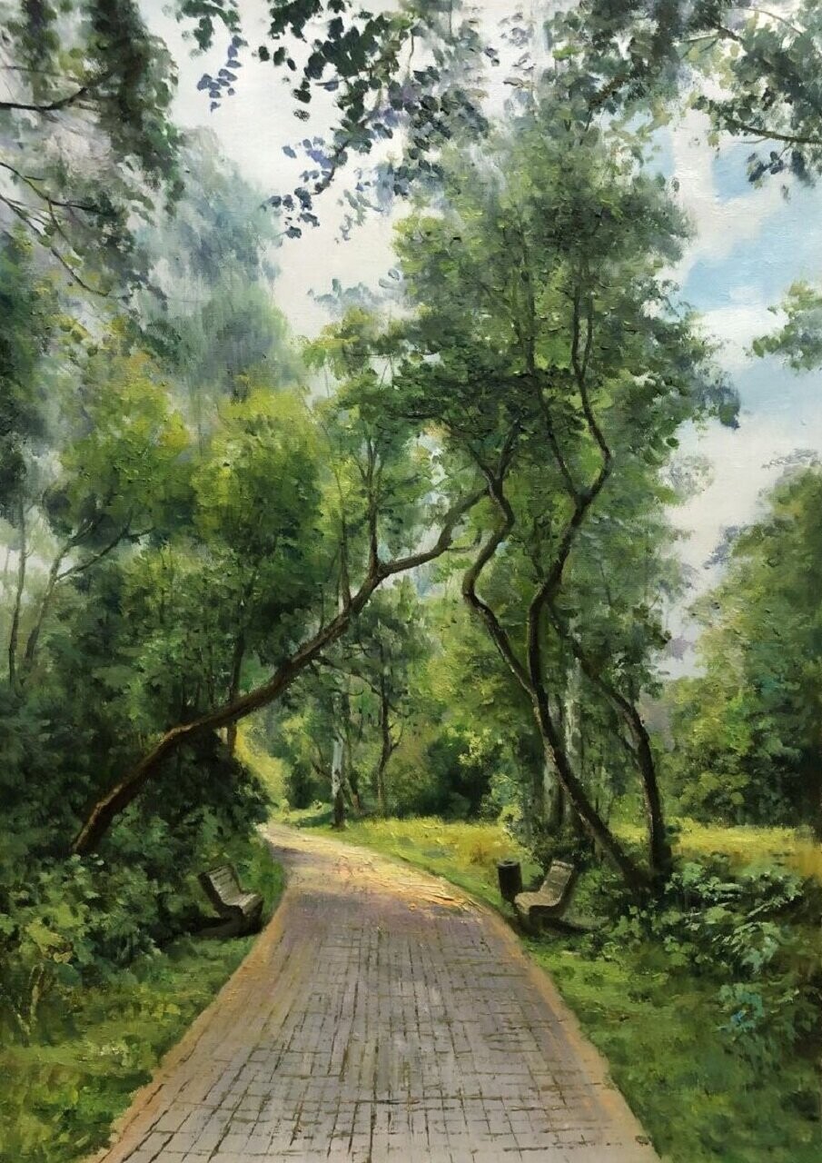 Аллея в парке