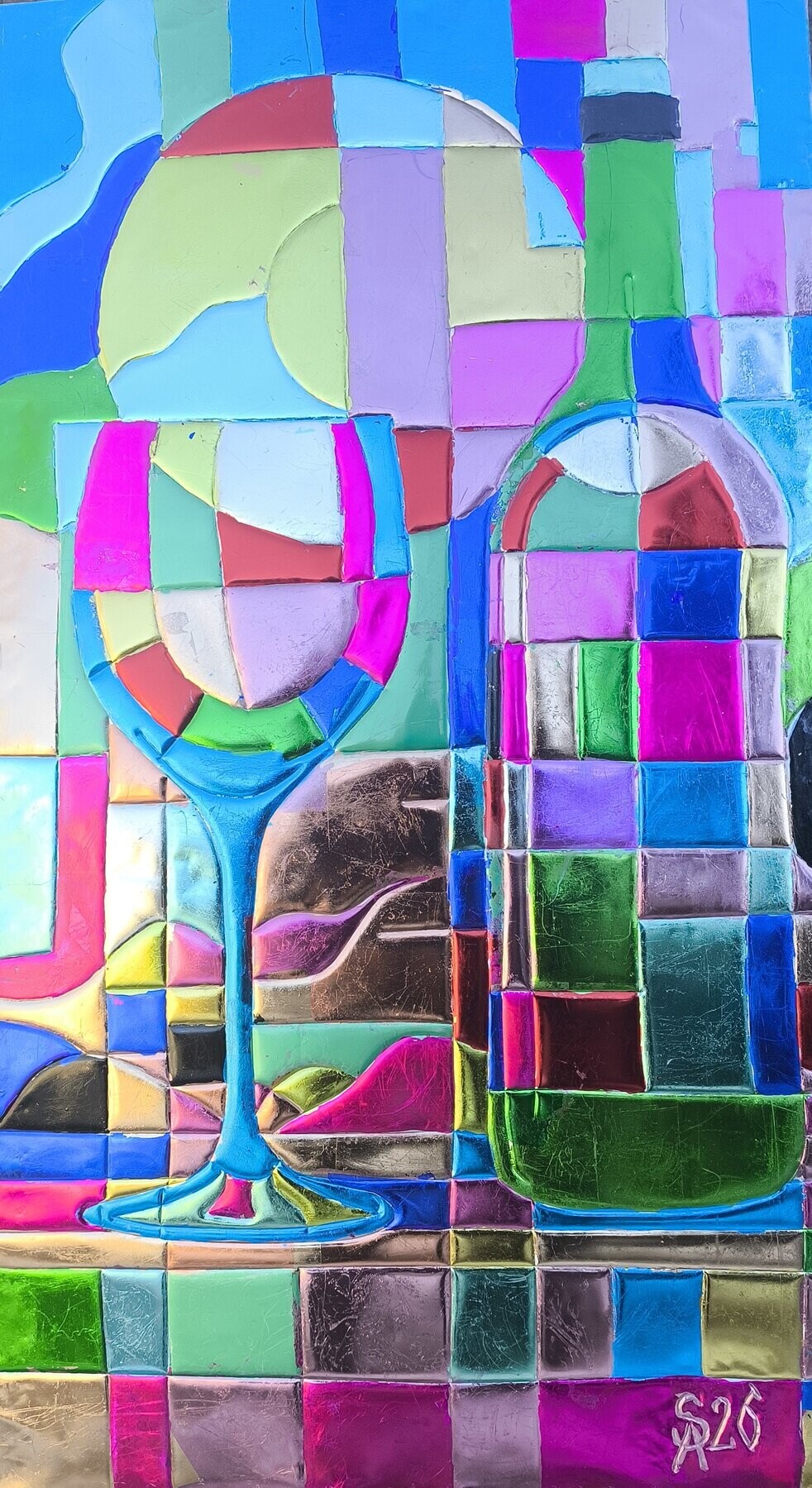 Натюрморт с бокалом.