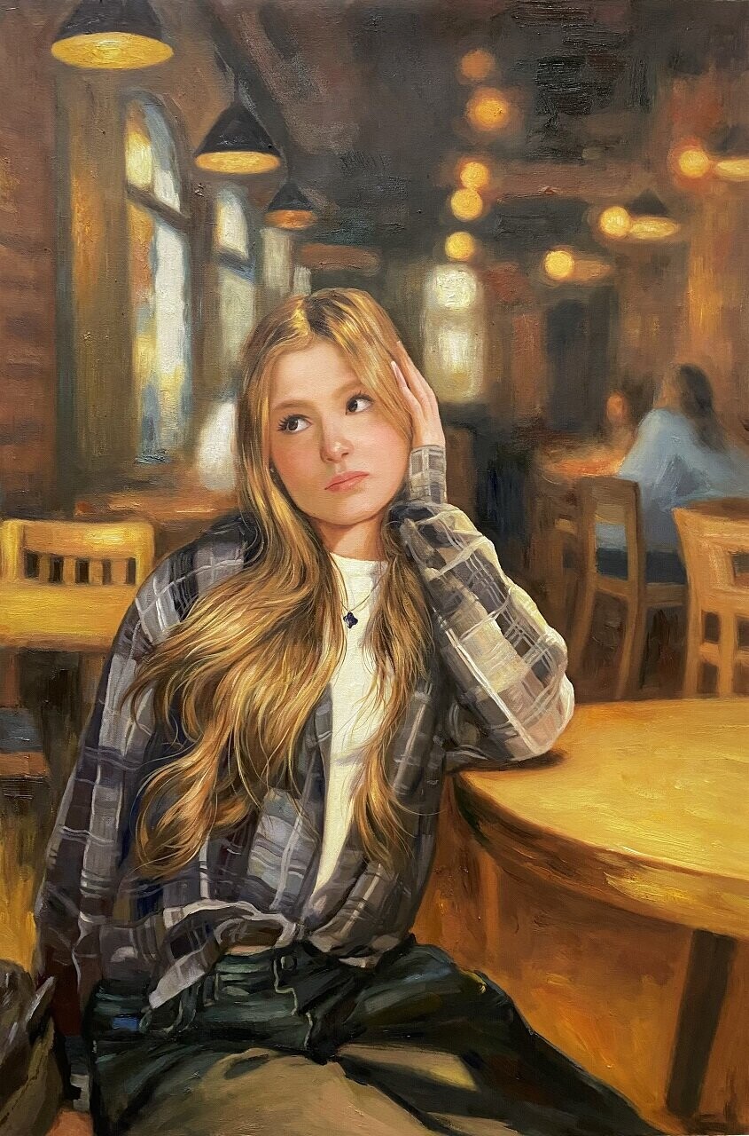 Портрет дочери. По фото клиента