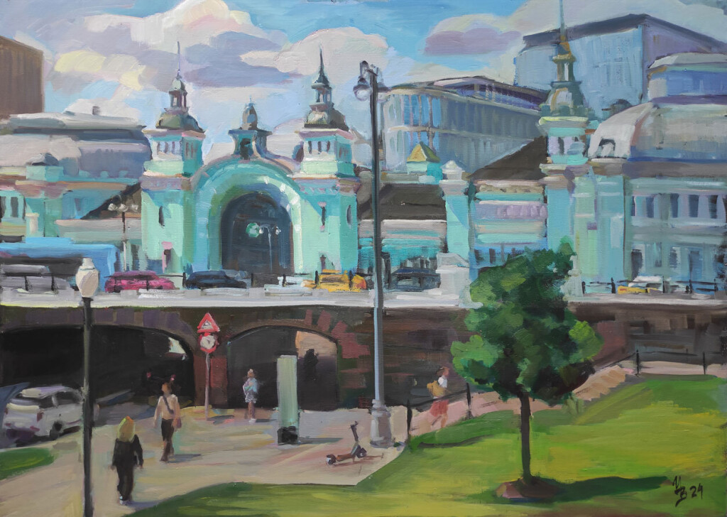 На Белорусском вокзале