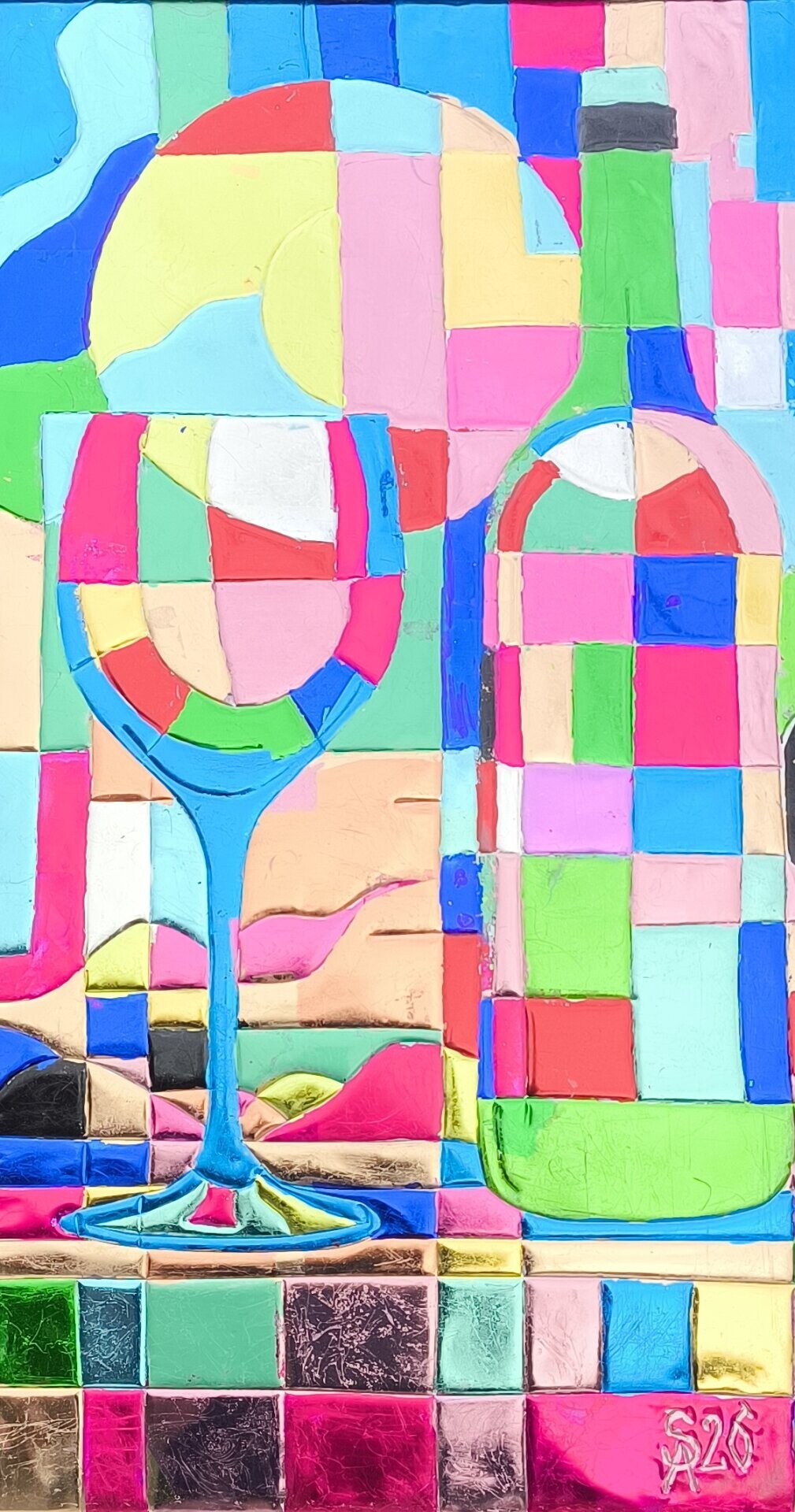 Натюрморт с бокалом.