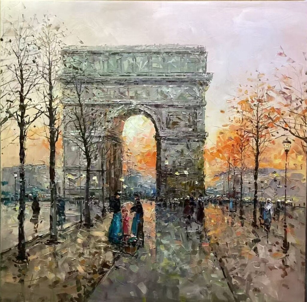 В большом и радостном Париже