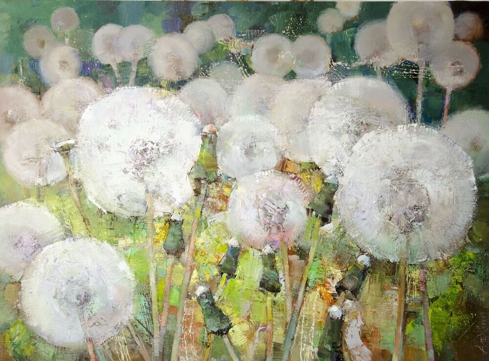 Полевые одуванчики