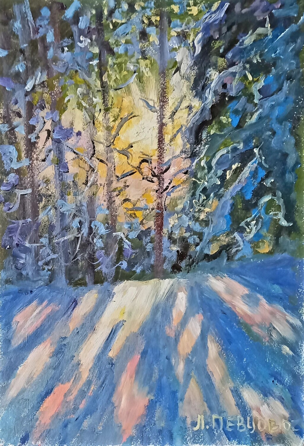 Зимнее солнце