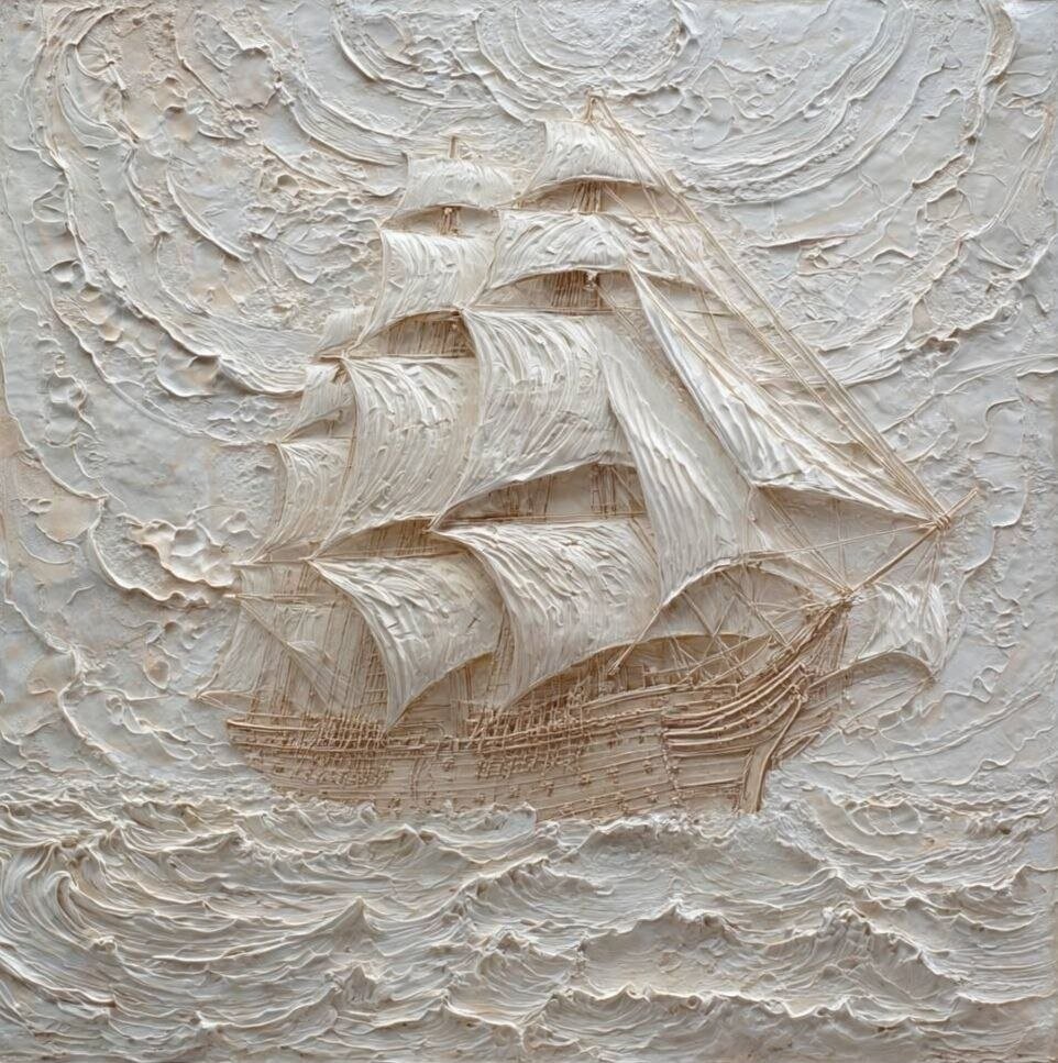 Бригантина в тумане