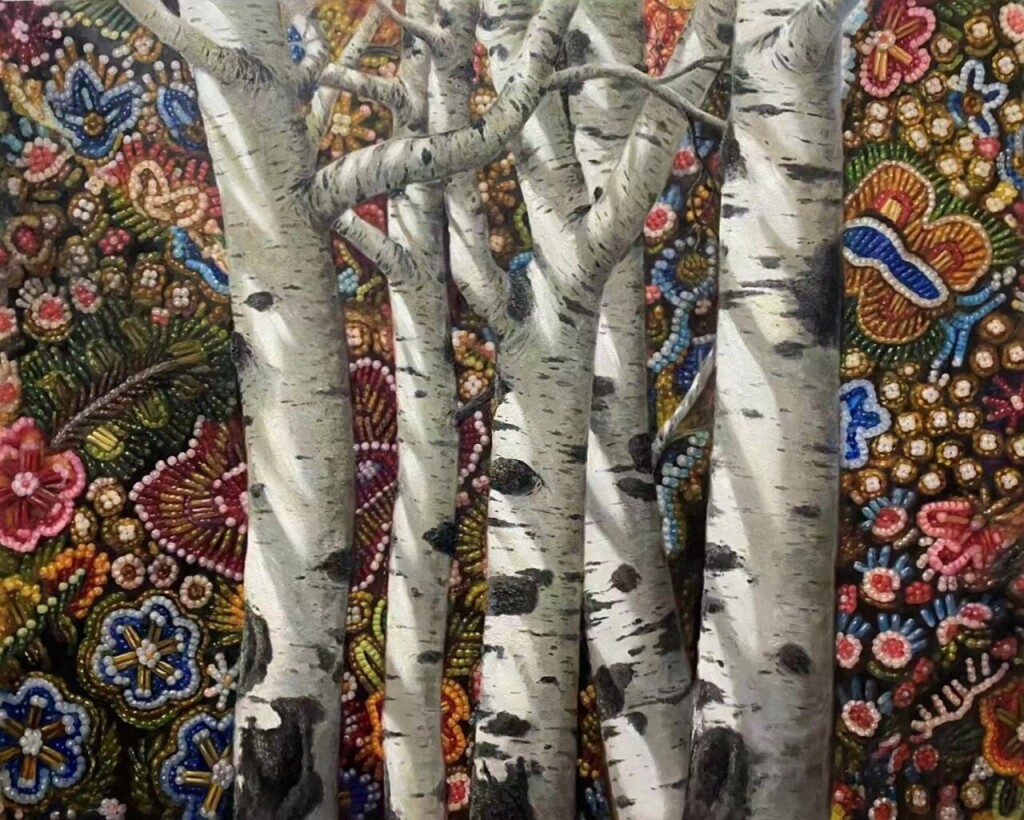 Карамельные березы