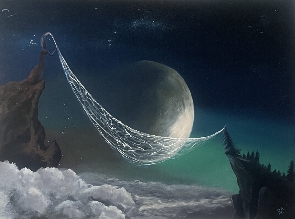 Лунная паутинка